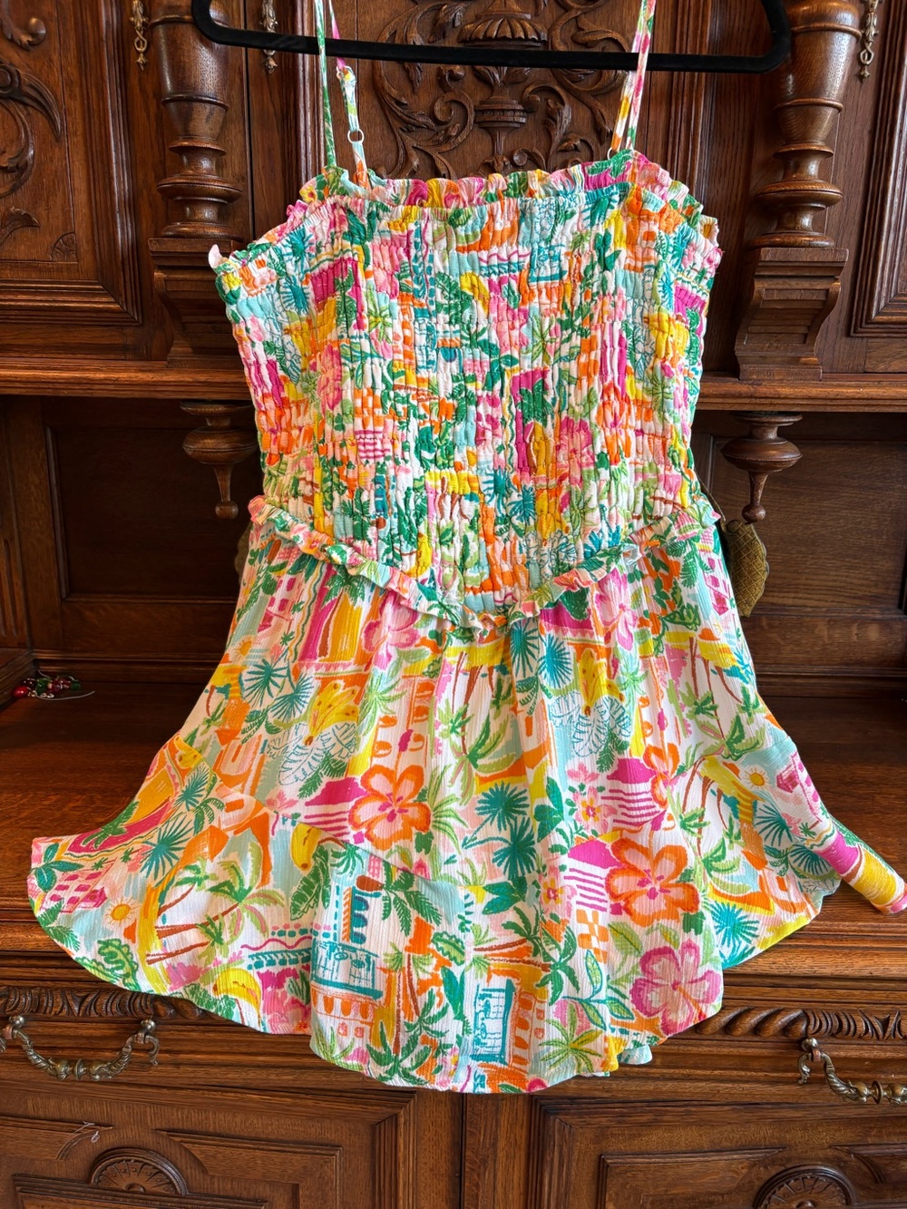 NWT -Tropical Print Sundress / Romper
